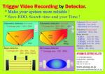 Detectors for Camera trigger